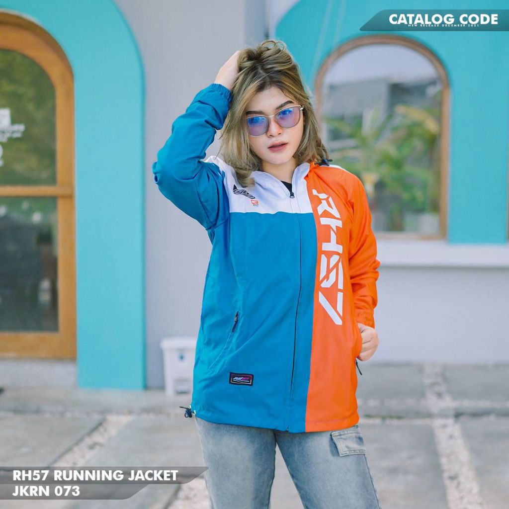RH57 JAKET RUNNING JKRN 073 || JAKET PRIA / WANITA ( ORIGINAL )
