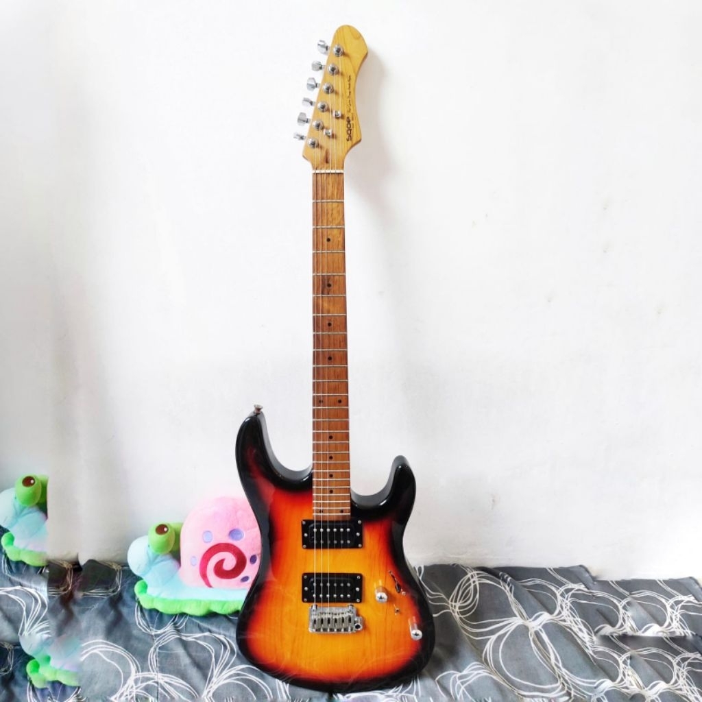 Gitar elektrik merk SQOE SEIB 450