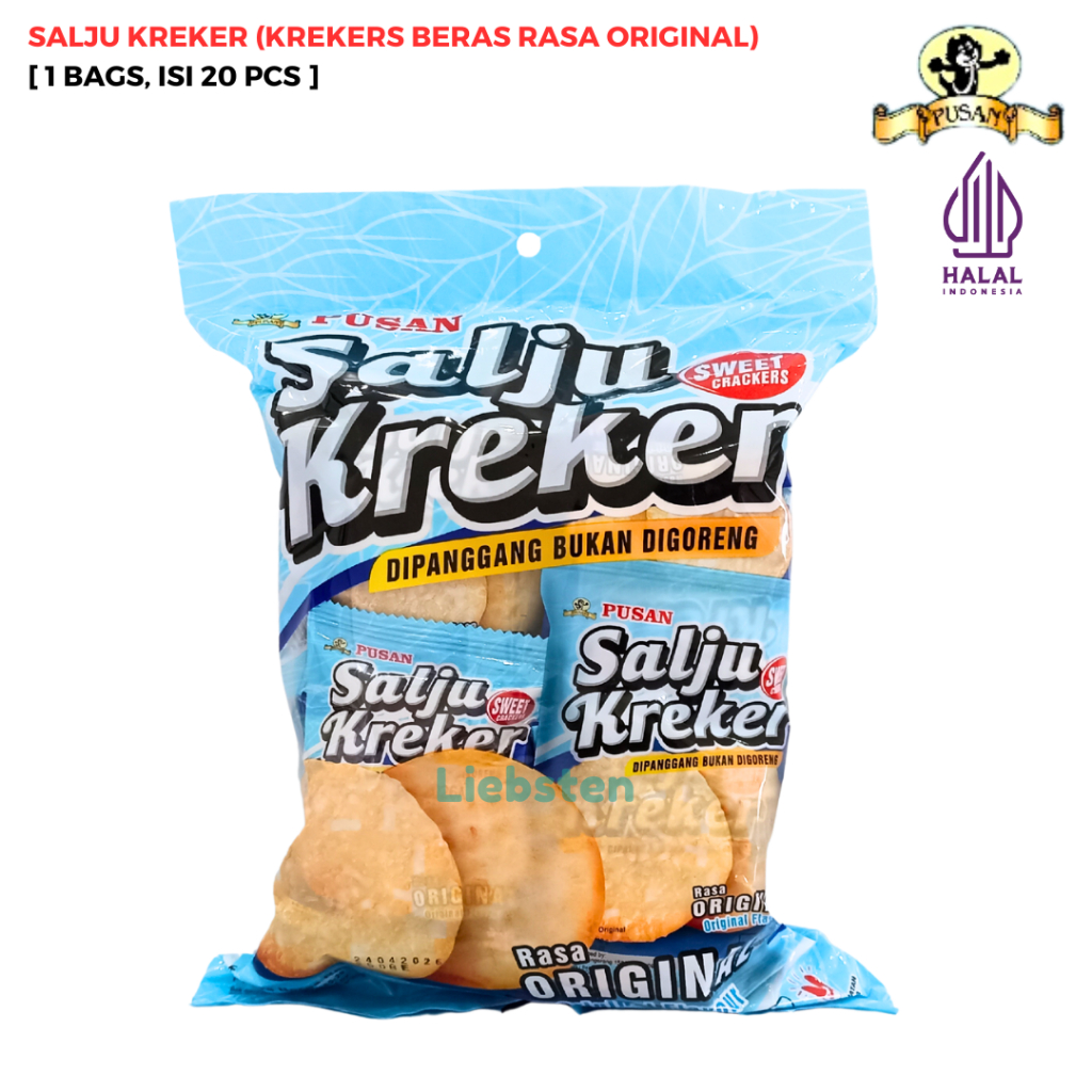 

Pusan Snack Salju Krekers Rasa Original 200 Gr
