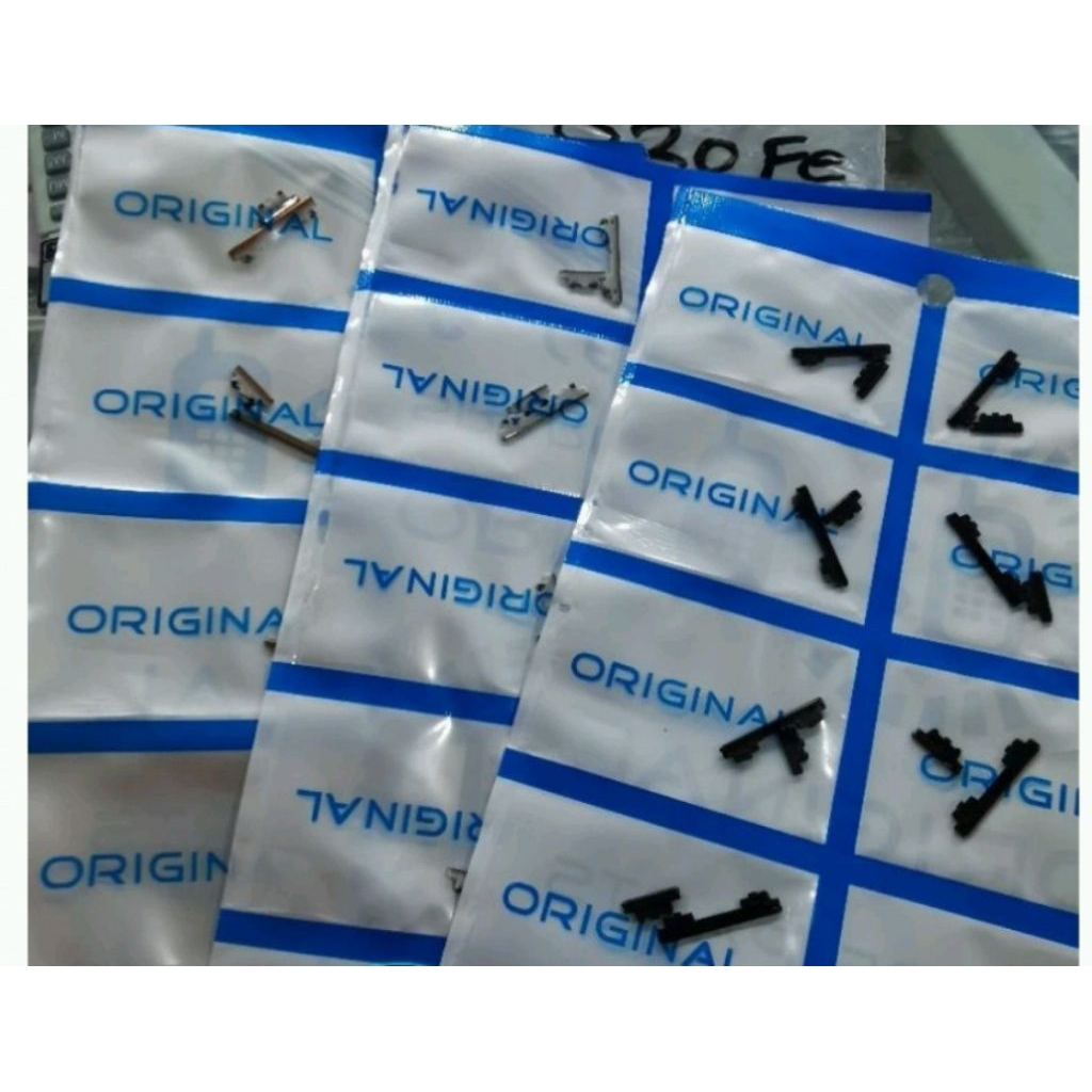 satu set tombol luar on off volume Samsung Galaxy S20fe S20FE original
