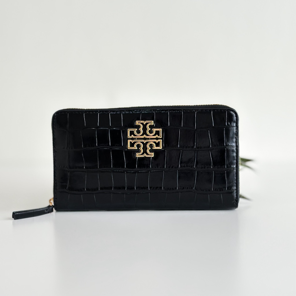 TB BRITTEN NEW CONTINENTAL WALLET WITH CARDHOLDER BLACK