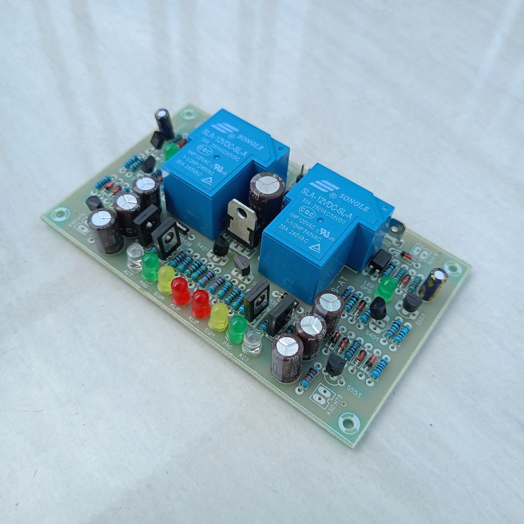 kit Speaker Protektor full fiture PCB Fiber anti konslet OCP DCP