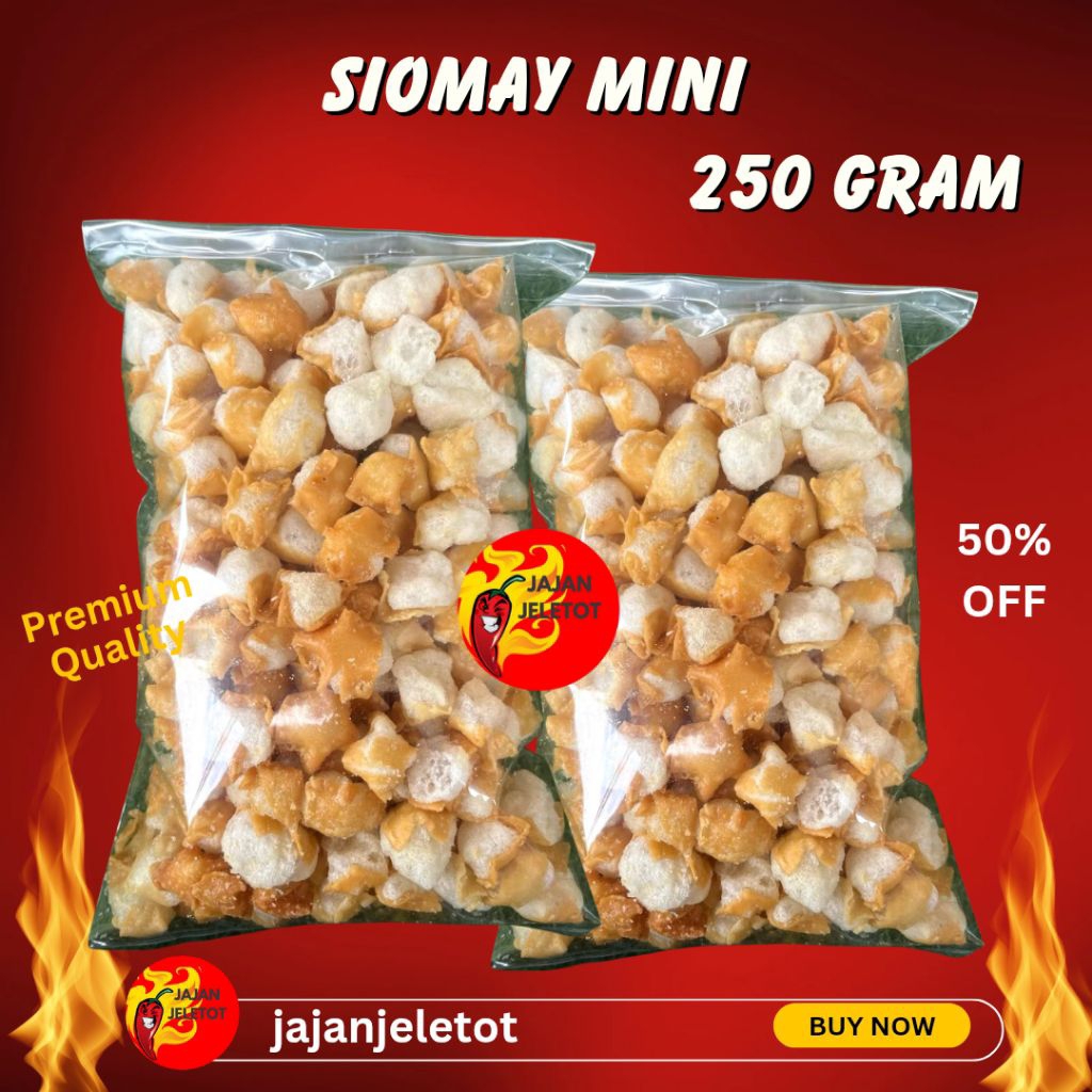 

(COD)SIOMAY MINI KERING | TOPPING BOCI, SEBLAK CUANKI | KEMASAN 250 GR | SIOMAY MINI KILOAN