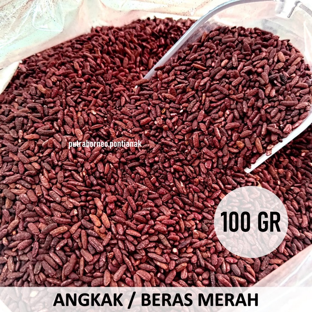 

Angkak Merah 100 gr / Beras Angkak / Angkhak Red Yeast Rice Demam Berdarah DBD & Penambah Trombosit