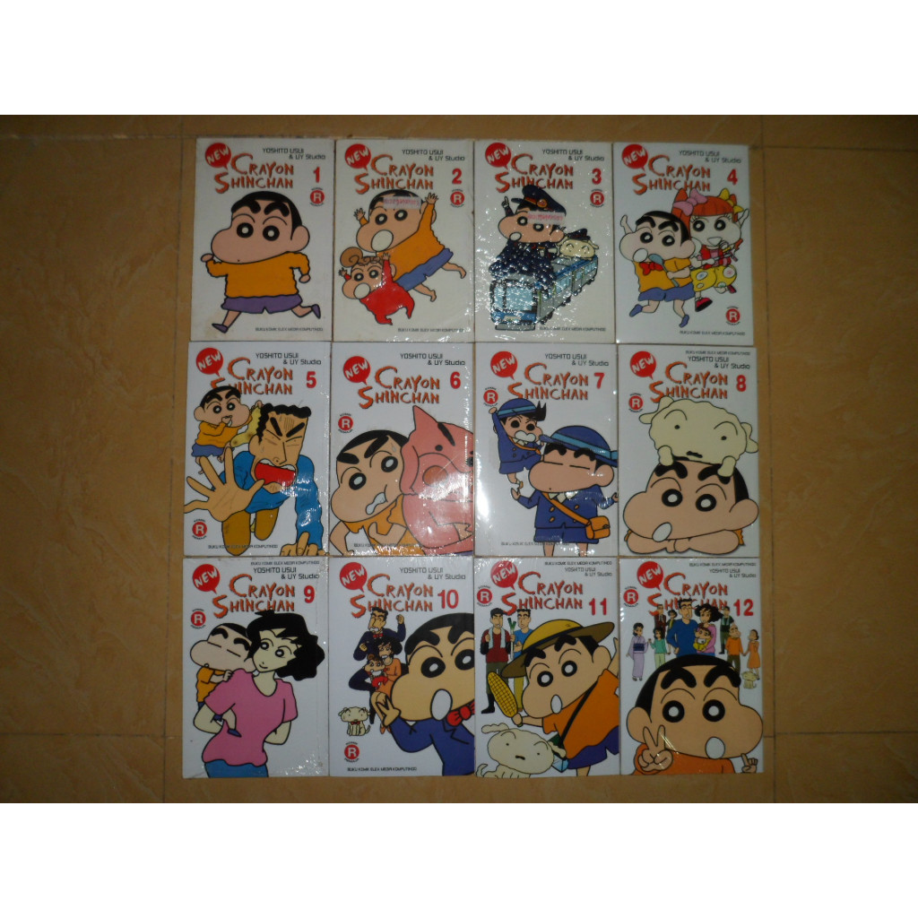 

Komik Fullset Crayon Shinchan New 1-12 Segel