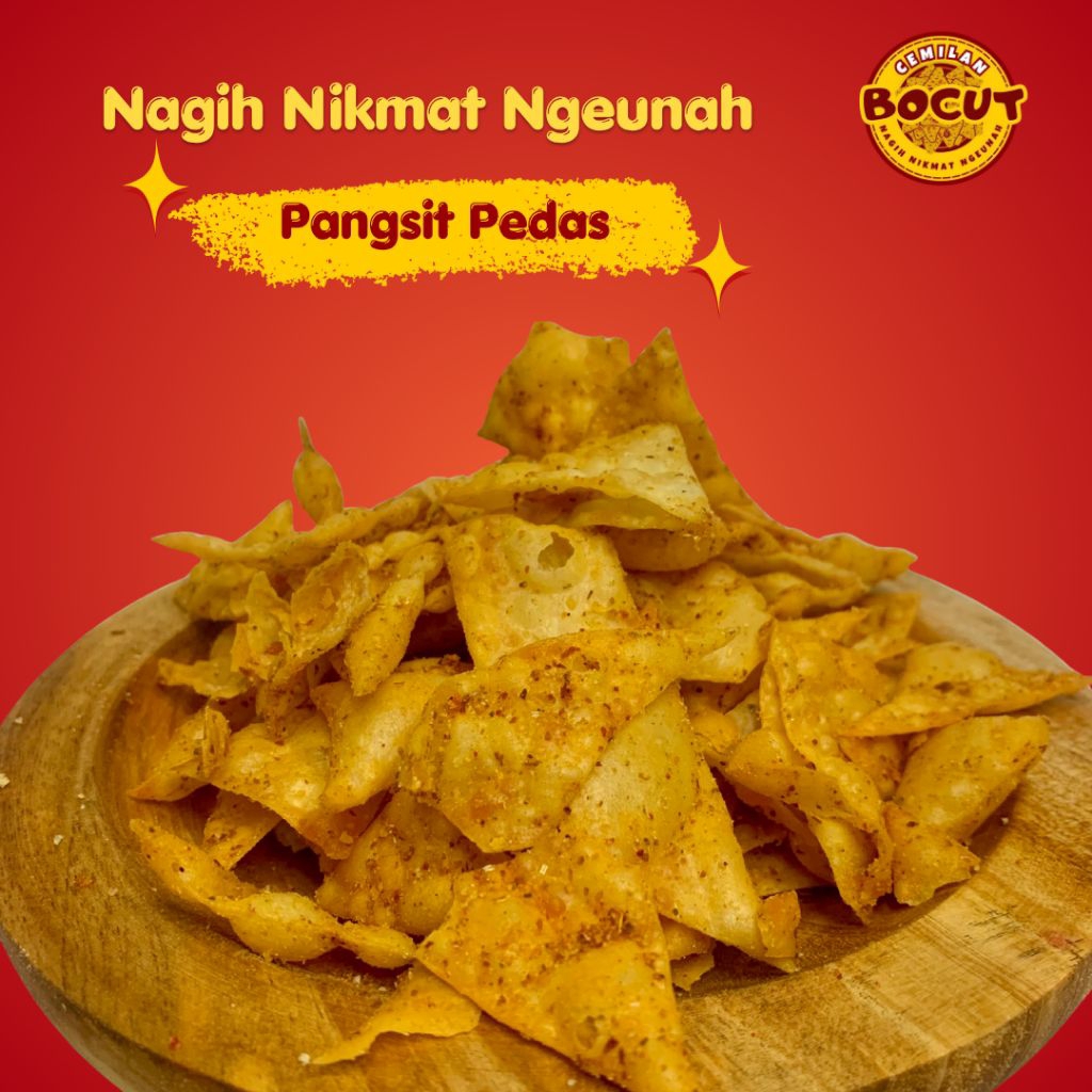 

Keripik Pangsit Pedas