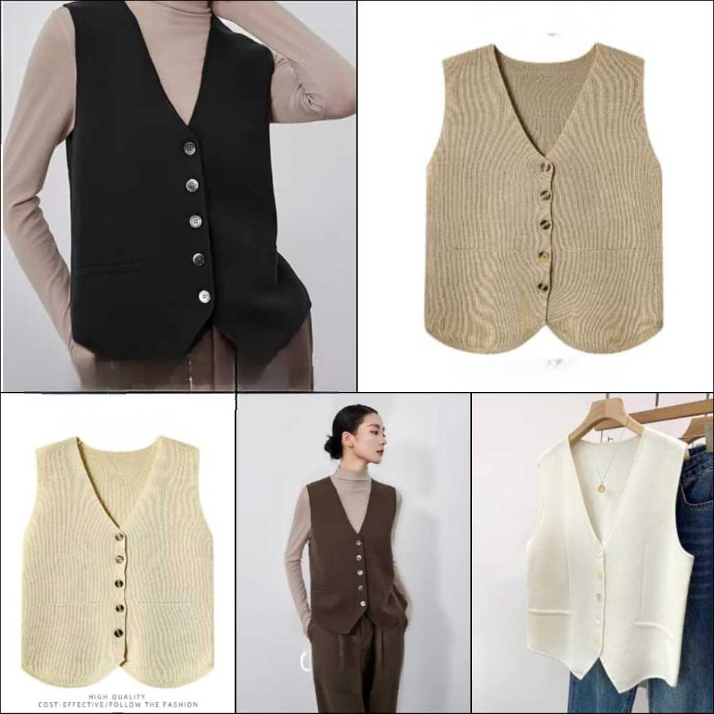 VEST RAJUT IMPORT PREMIUM TOP RAJUT ATASAN KNIT RAJUT PREMIUM 5035 #HELLO MISCHA