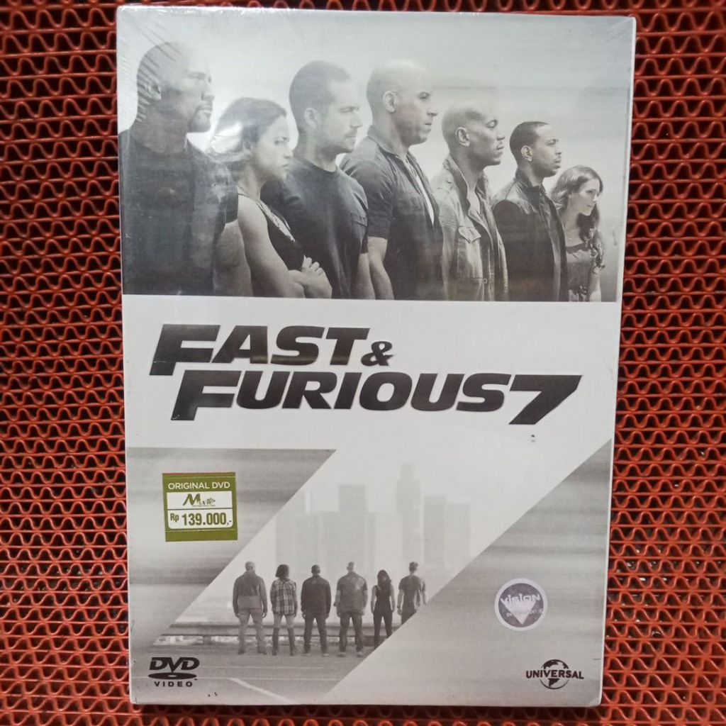 DVD FAST & FURIOUS 7 100% ORIGINAL