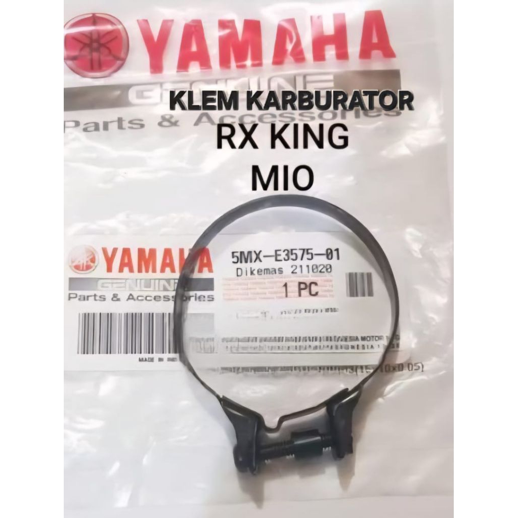 KLEM KLAM KARET FILTER SARINGAN HAWA UDARA RX KING MIO ORIGINAL