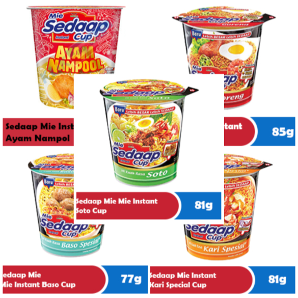 

MIE SEDAAP CUP VARIANT
