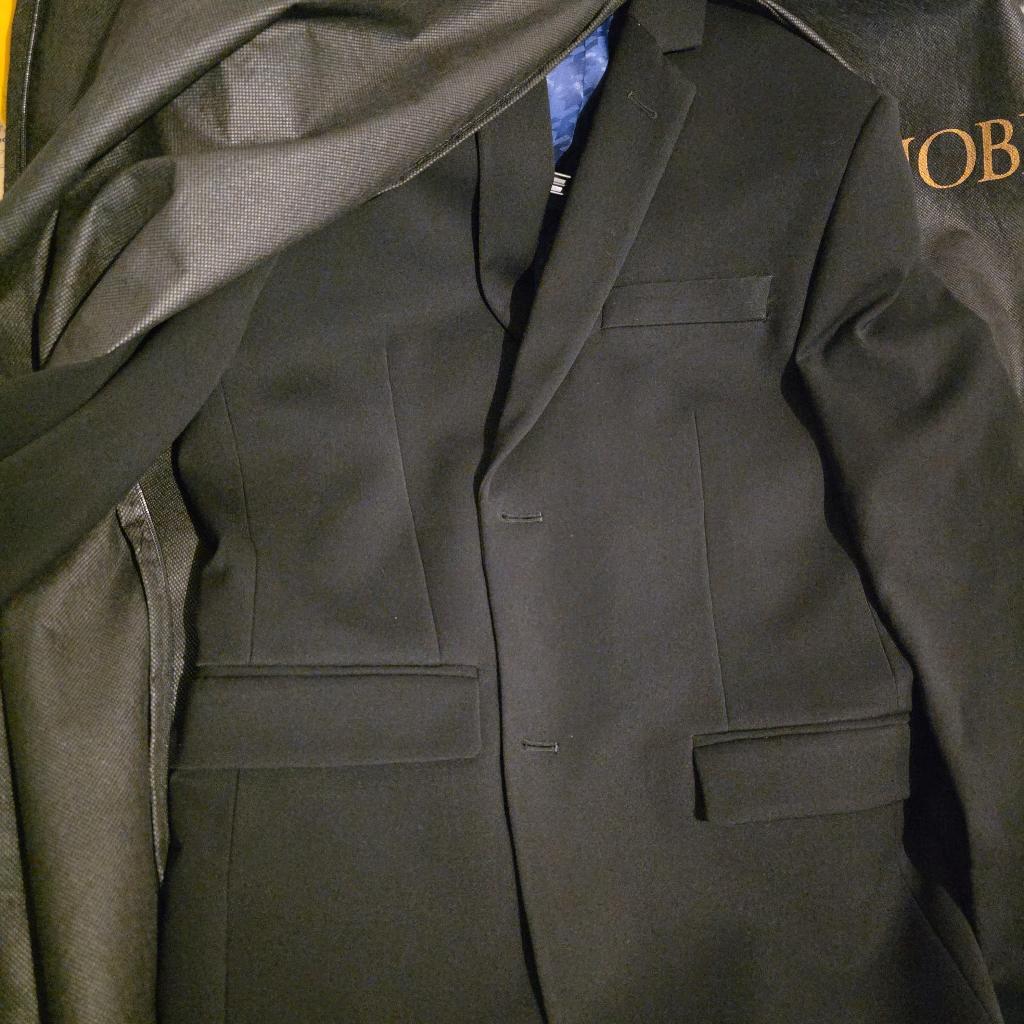 Jas Jobb Slim Fit Hitam - S - 46