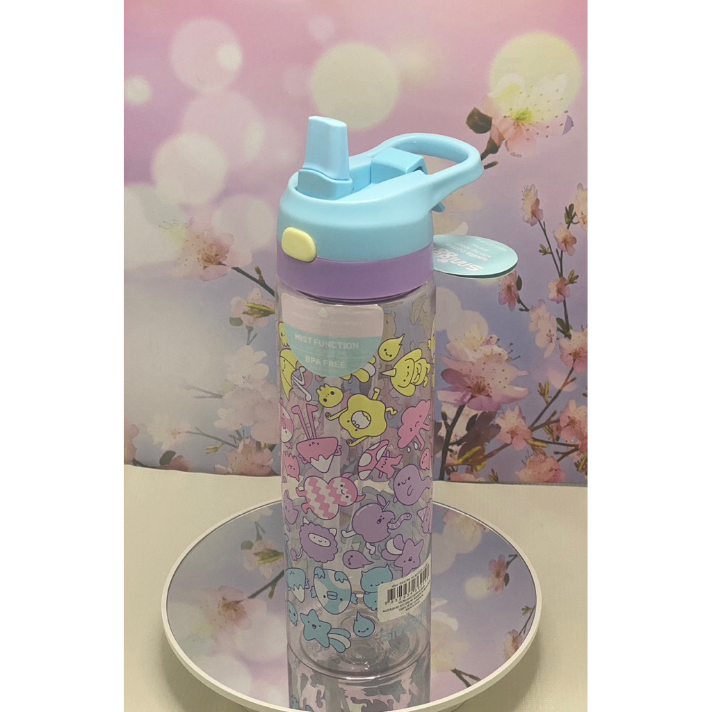 Botol Minum Smiggle Plastik Spritz Semprot New