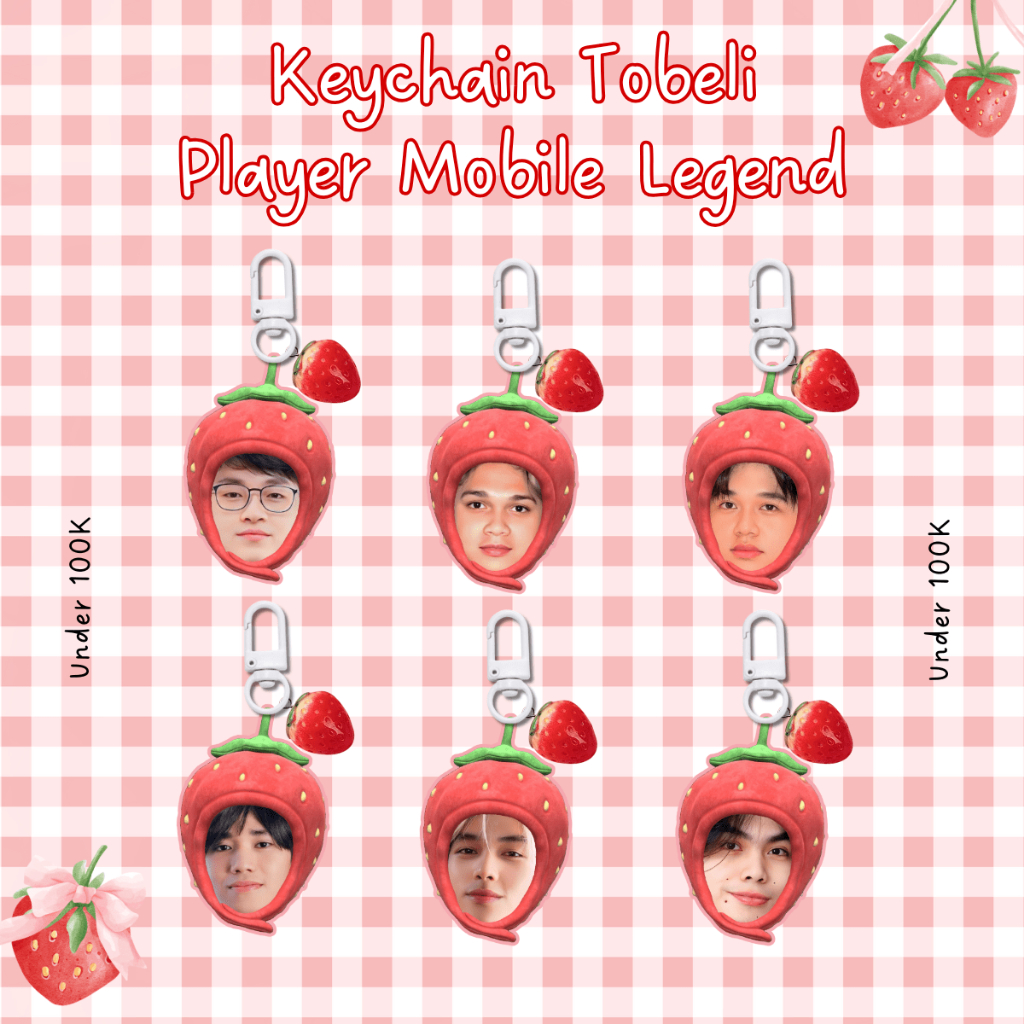 Keychain Tobeli Player Mobile Legend (Ganci Akrilik 2 Sisi)