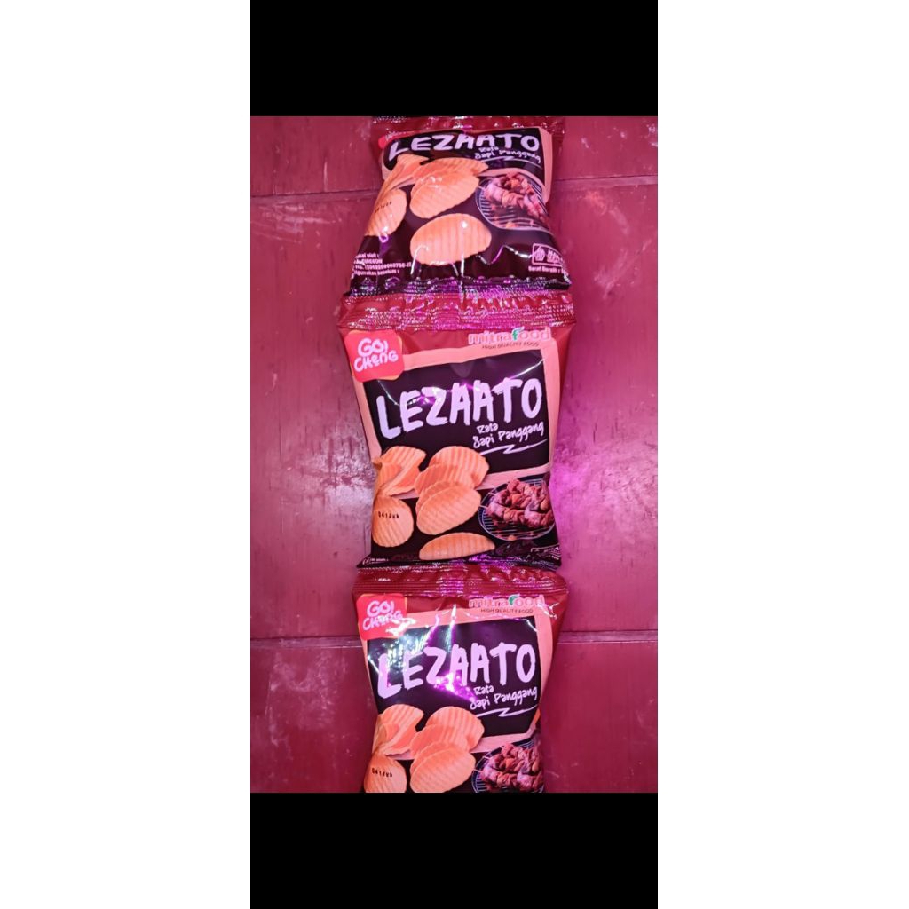 

Ciki Go Cheng Lezaato (isi 10pcs)