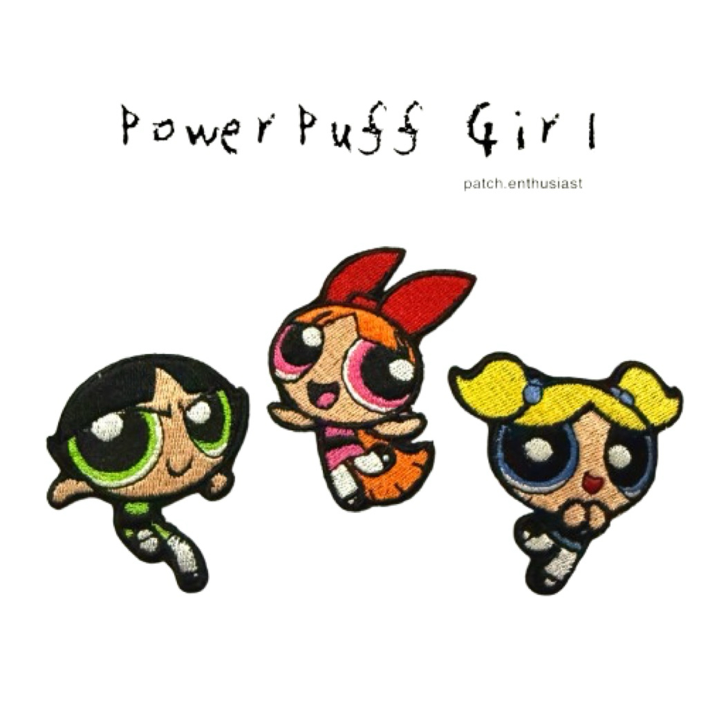 Patch Bordir PowerPuff GIrl