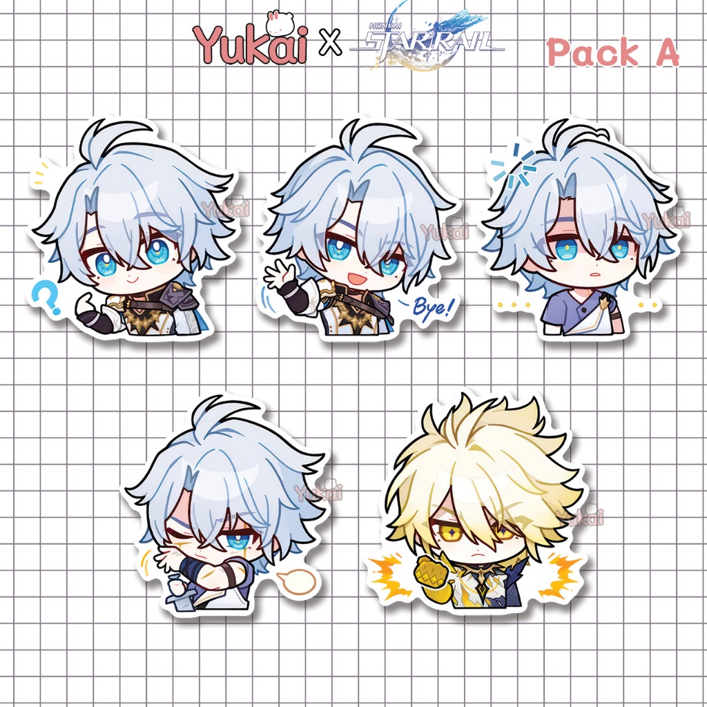 

Stiker Phainon Honkai Star Rail (HSR) Premium - Sticker Pack Anime Waterproof