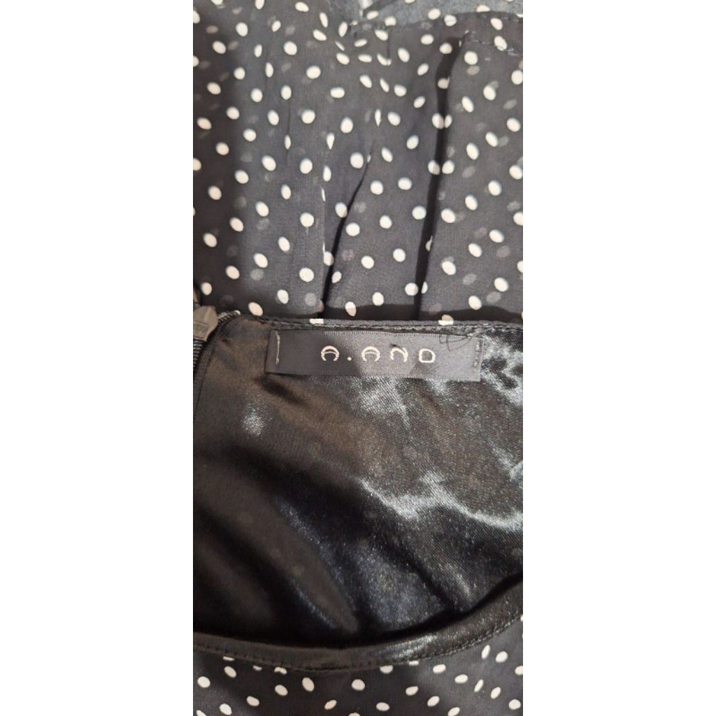 Dress sifon/Dress polkadot/ Mini Dress sifon