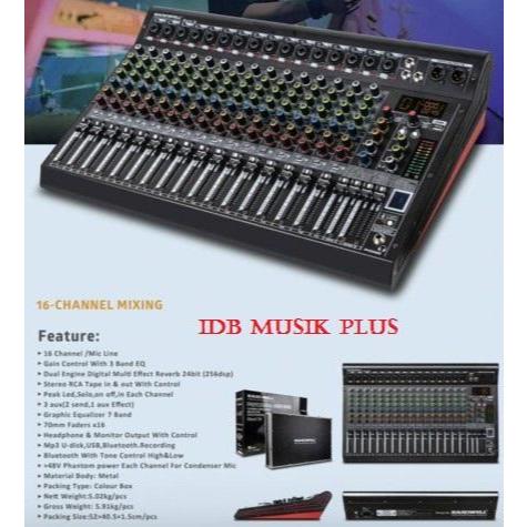 Mixer 16 Ch Hardwell MARK16 MARK 16 Original