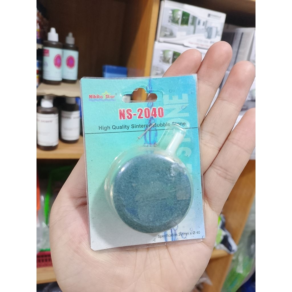 BATU AERATOR GEPENG ( 4 CM ) // GELEMBUNG UDARA AQUARIUM