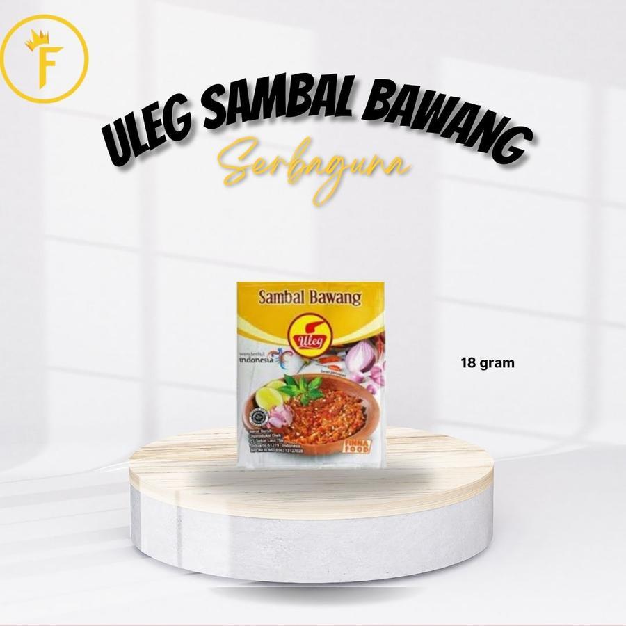 

Uleg Sambal Bawang 18 gram Isi 10 Pcs