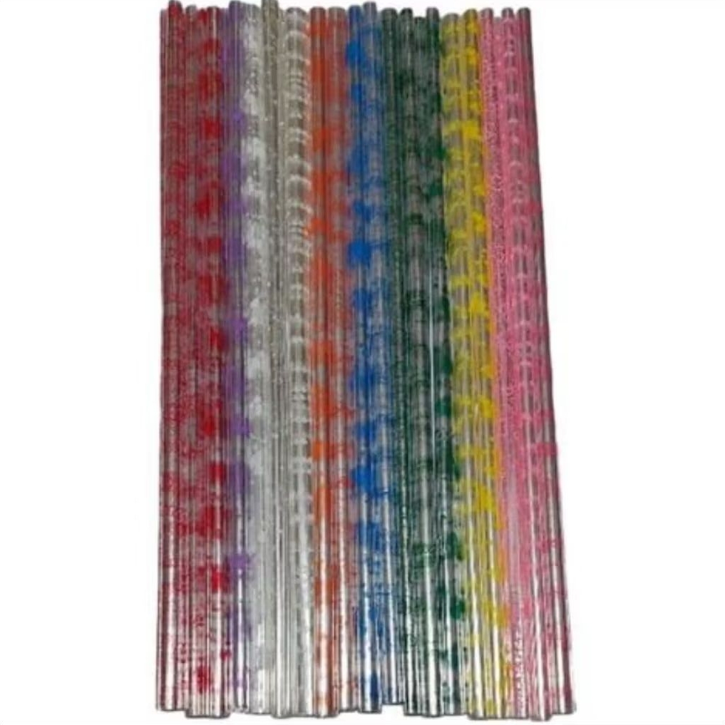 

Plastik Parcel/Plastik Bungkus Kado Bening Motif Harga Per Roll Isi 10 Lembar