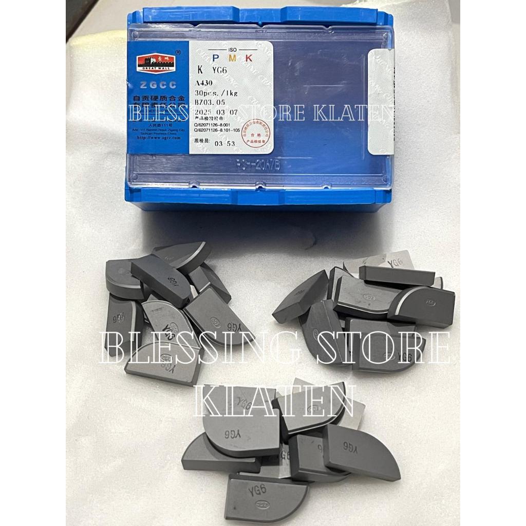 Pahat Widia Carbide YG-6 A430 A430Z / Pahat Bubut Betel Bubut A430 A430Z / Widia YG6 A430 A430Z Box 