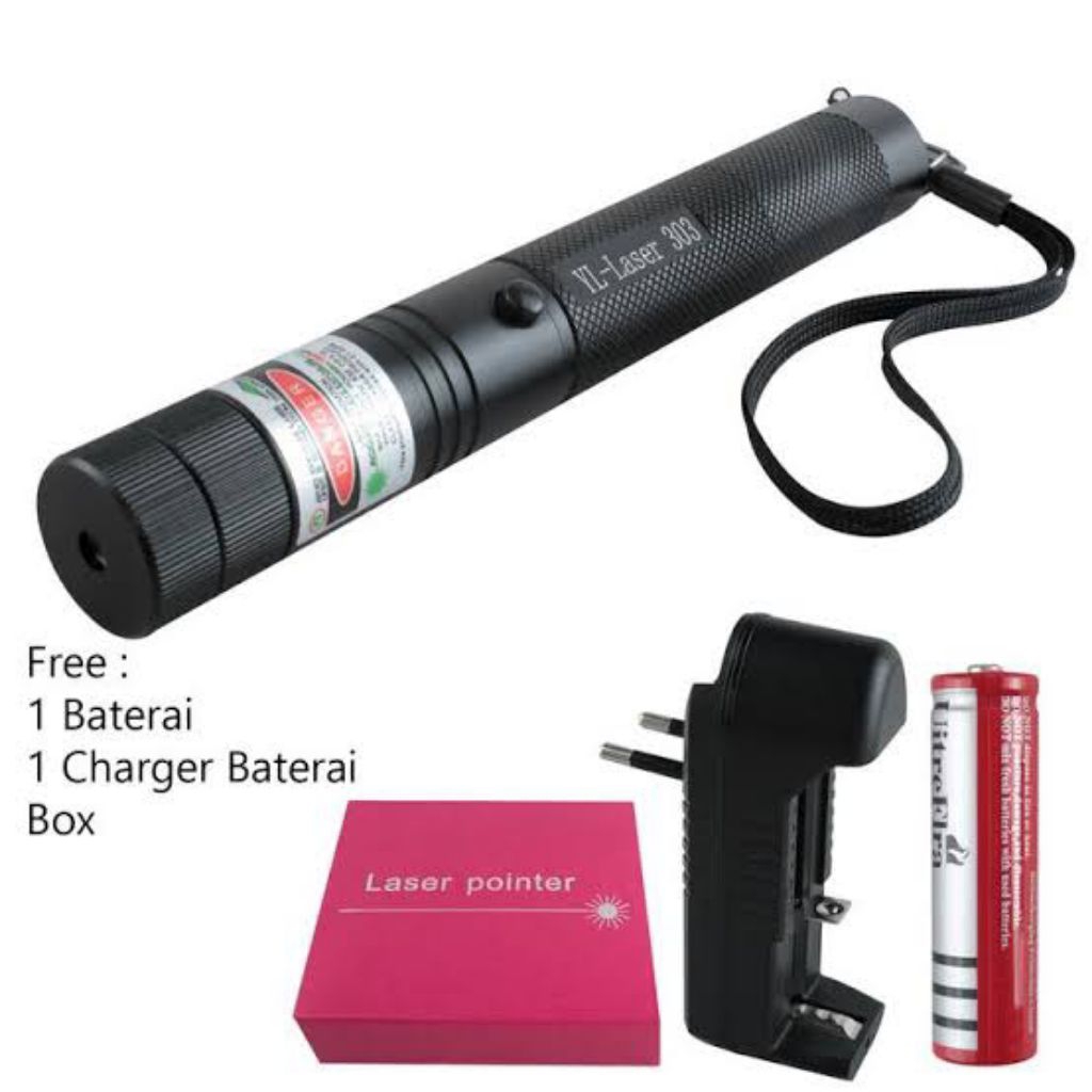 dijualGreen laser pointer 303(senter laser hijau303)