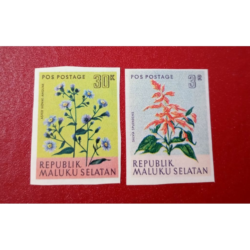 

PRANGKO INDONESIA RMS FLOWERS 1953 MINT