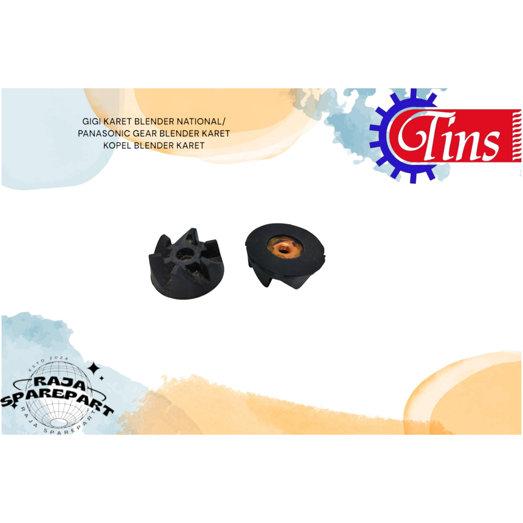 GIGI KARET BLENDER NATIONAL/PANASONIC GEAR BLENDER KARET KOPEL BLENDER KARET