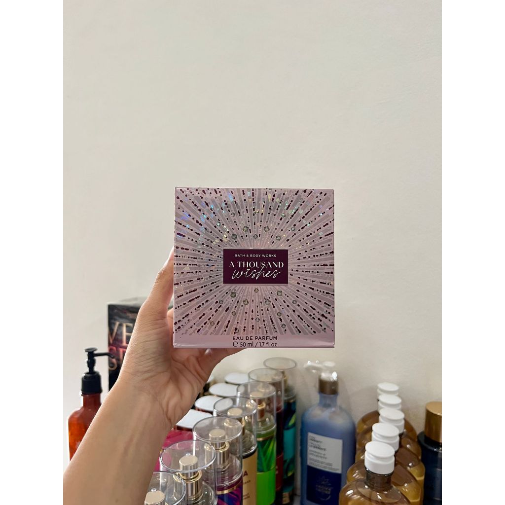 BATH AND BODY WORKS BBW Eau De Parfume EDP 50ml Parfum A Thousand Wishes
