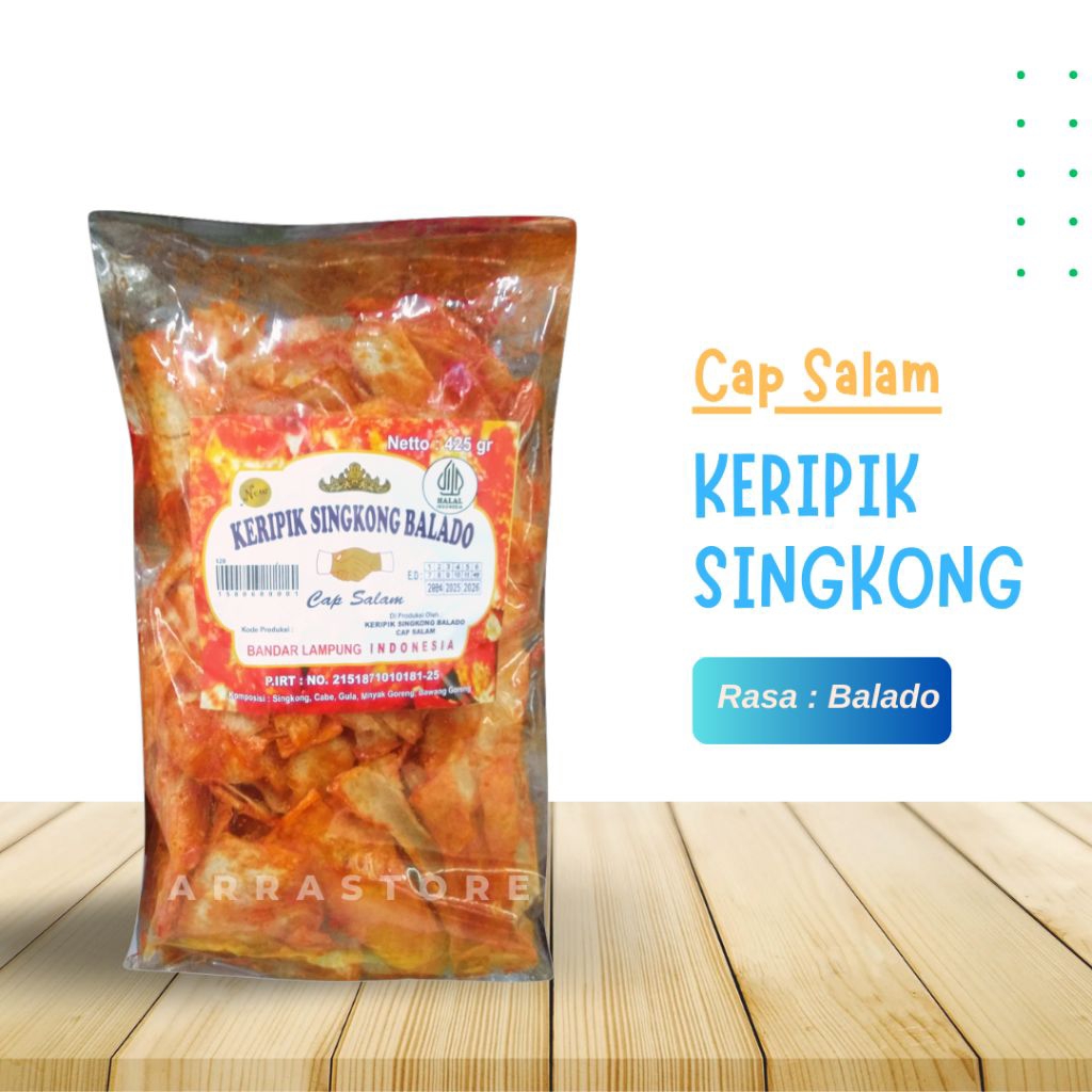 

Keripik Singkong Balado Cap Salam