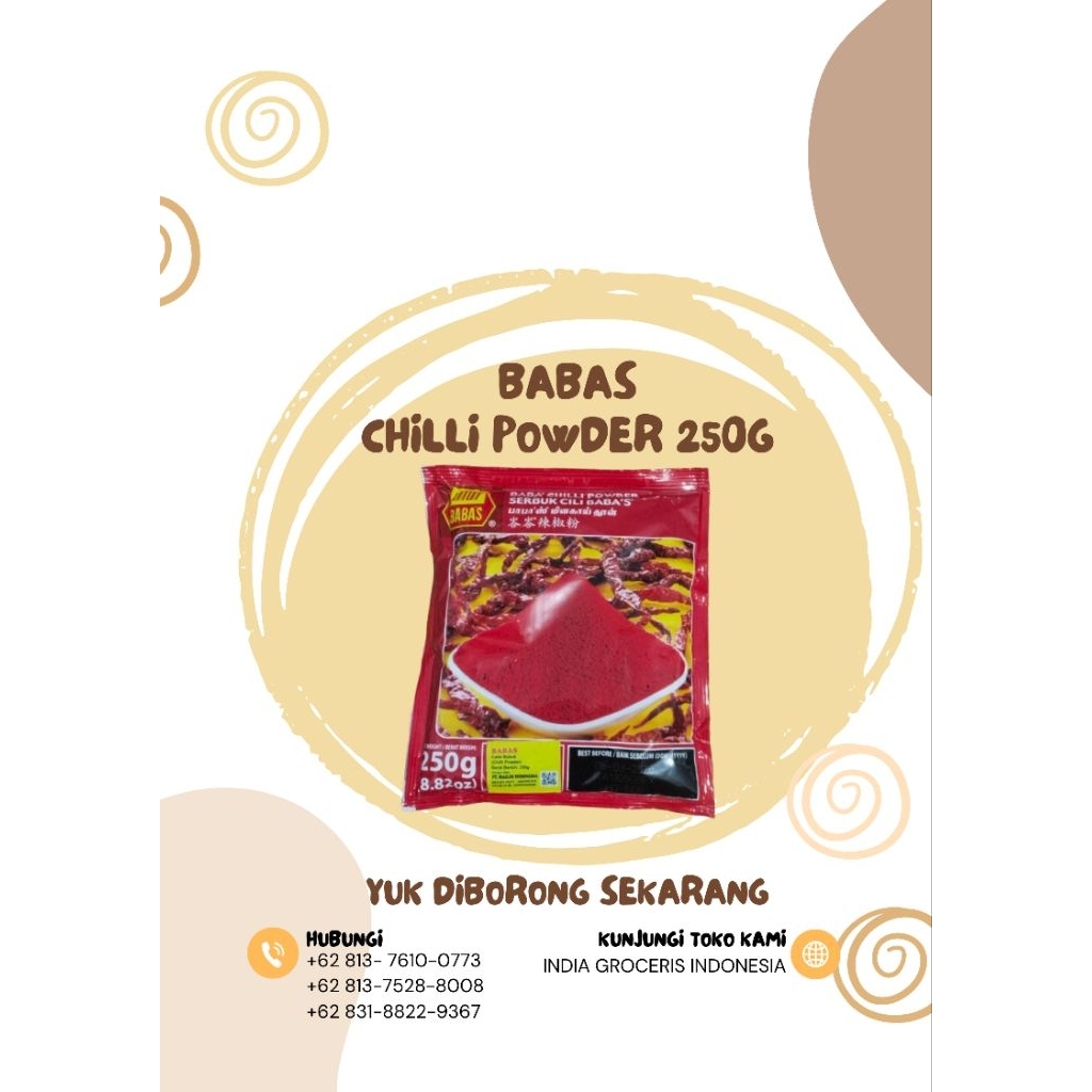 

Baba's Chilli Powder 250g / Serbuk Cabai 250g