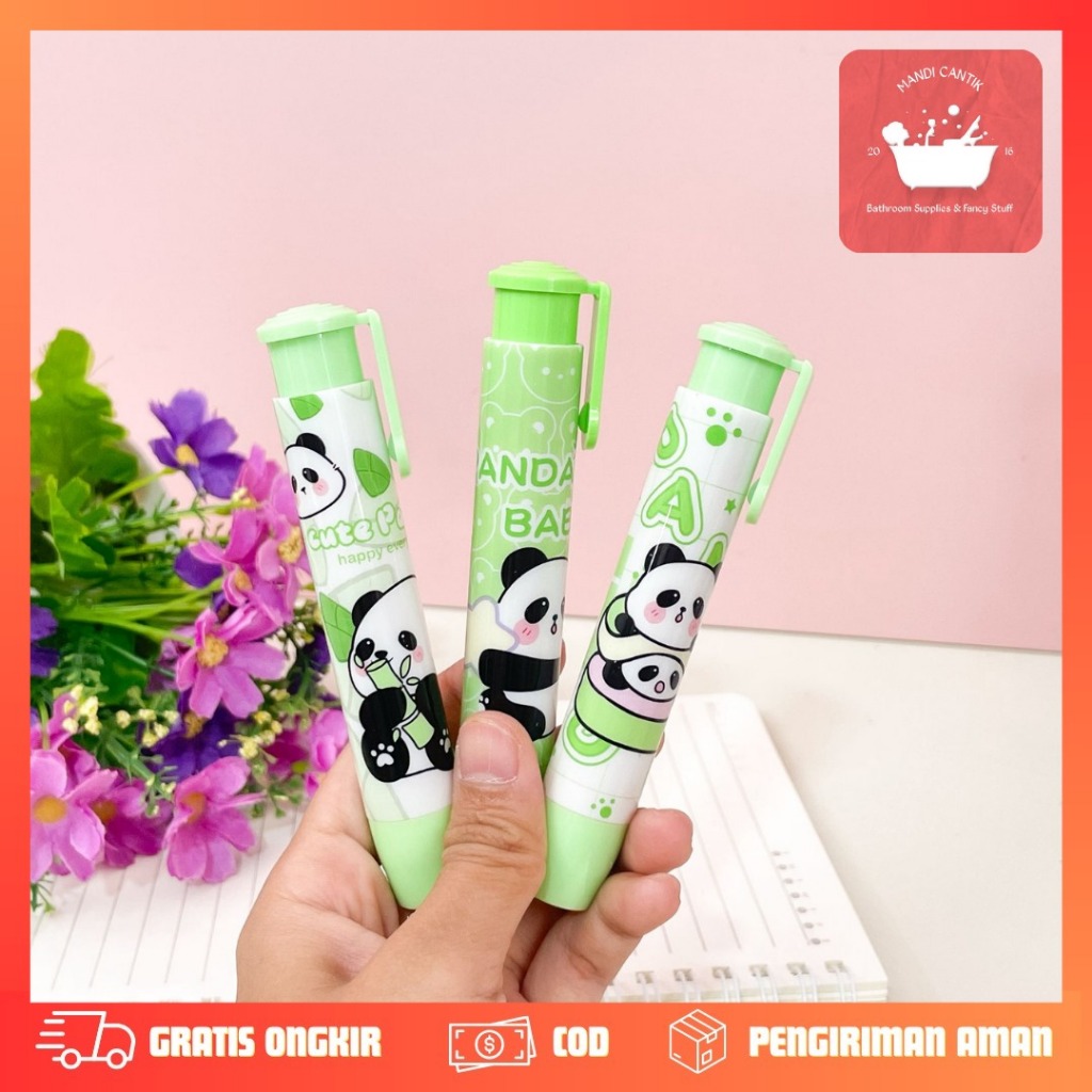 

PENGHAPUS CETEK DEPRESSIBLE CUTE PANDA ER-1971 HAPUSAN ERASER TERMURAH COD LUCU IMUT KADO UNIK SOUVERNIR