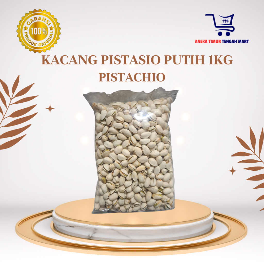 

KACANG PISTASIO/PISTACHIO/KACANG PISTA 1KG