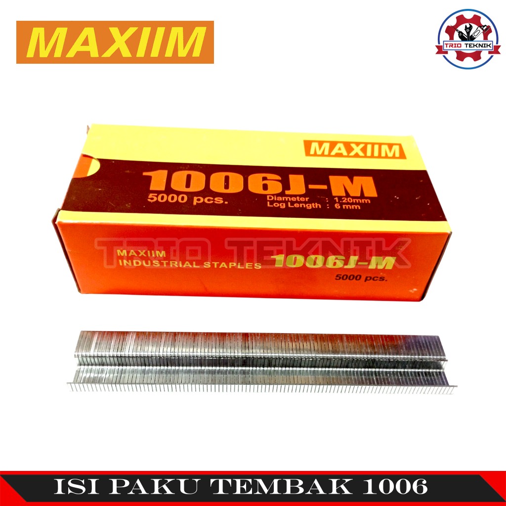 

Isi Paku Tembak / Air Nailer 1006J MAXIIM
