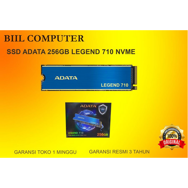 SSD ADATA 256GB LEGEND 710 NVME - 256 GB