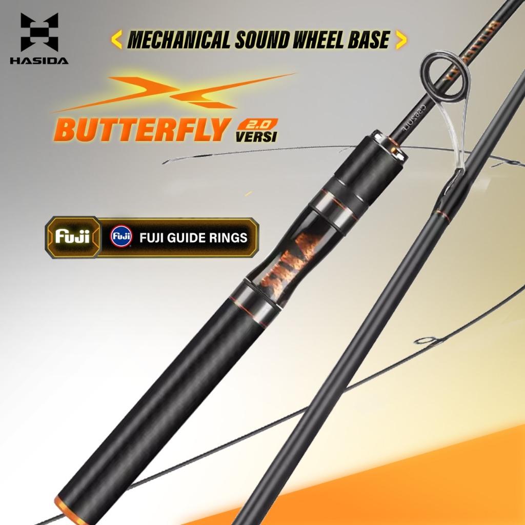 JORAN HASIDA BUTTERFLY 502 526 602 Baitcasting/Spinning Baitcasting Fuji Guides