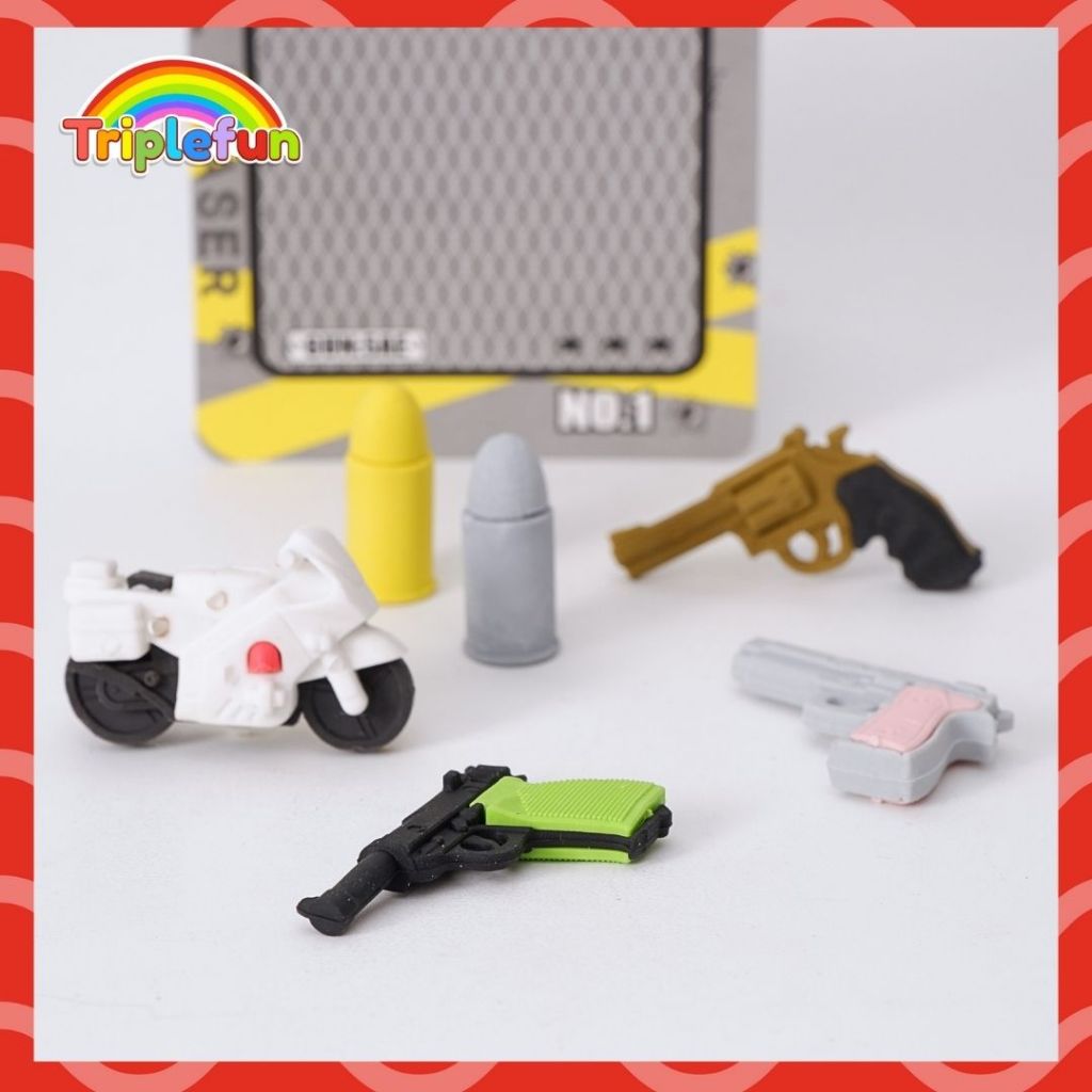 

Penghapus 3D Kendaraan Xiao Gu Dong Papan XGD-015 Miniatur Mainan Mobil Setip Hapusan Pensil