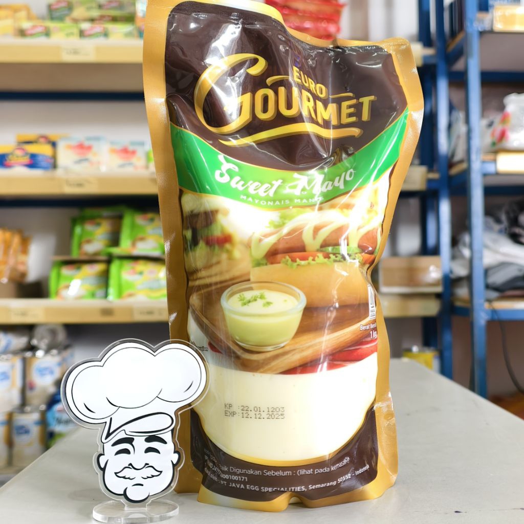 

Sweet Mayonaise Gourmet 1Kg / Mayonaise Manis Gourmet 1Kg