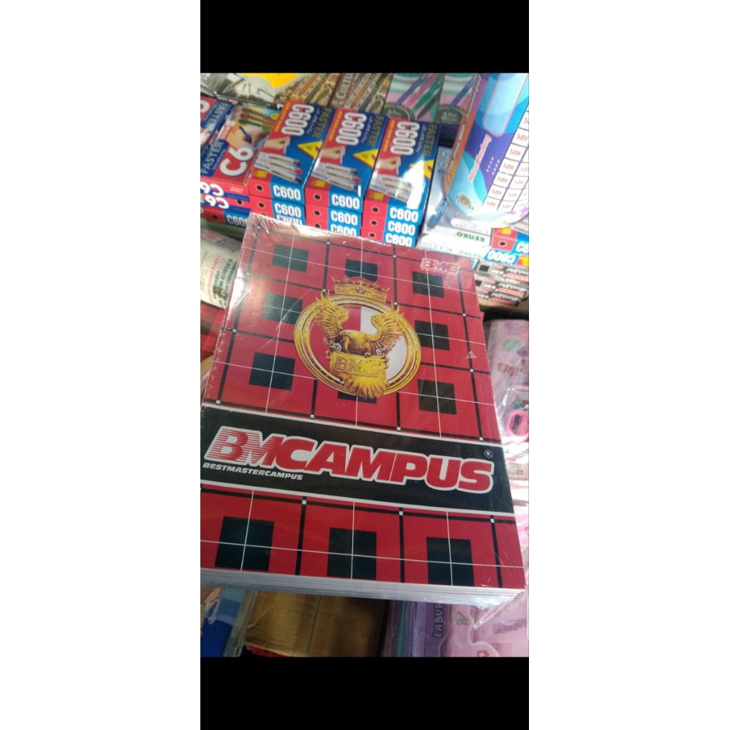 

Buku tulis BMC campus 50 lembar isi 10 buku