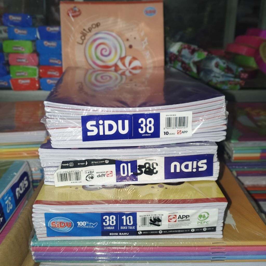 

Buku SIDU isi 38 lembar