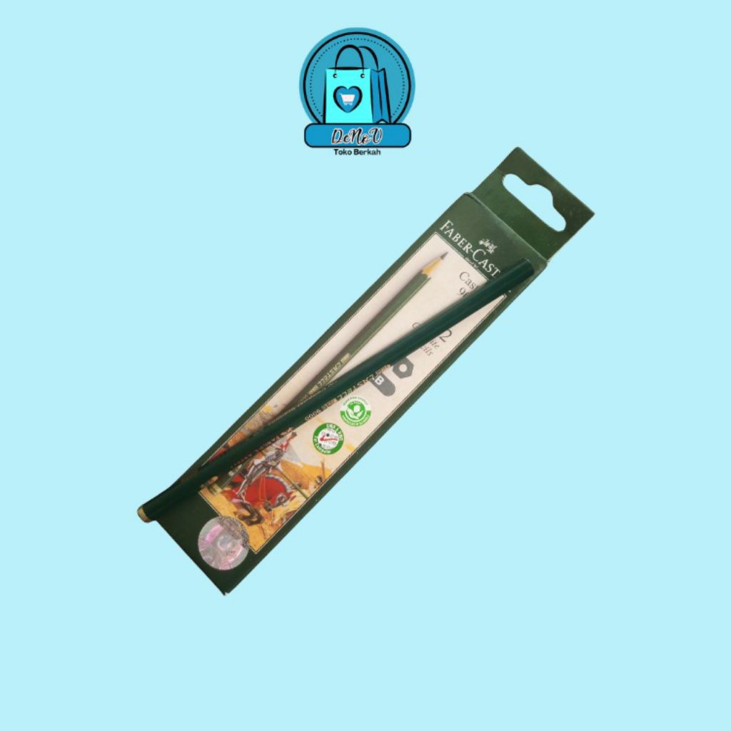 

spesifikasi barang: Pensil 2B FaberCastell