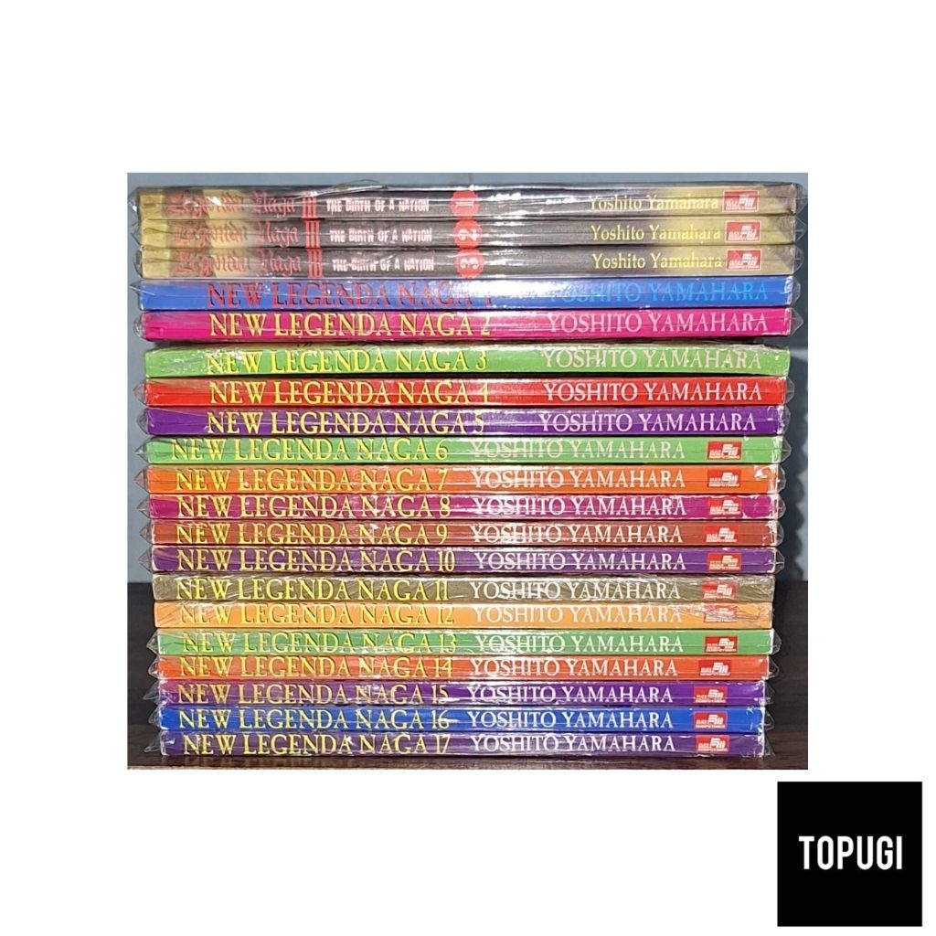 Komik New Legenda Naga SET Vol. 1-17 Tamat + Legenda Naga III Vol. 1-3
