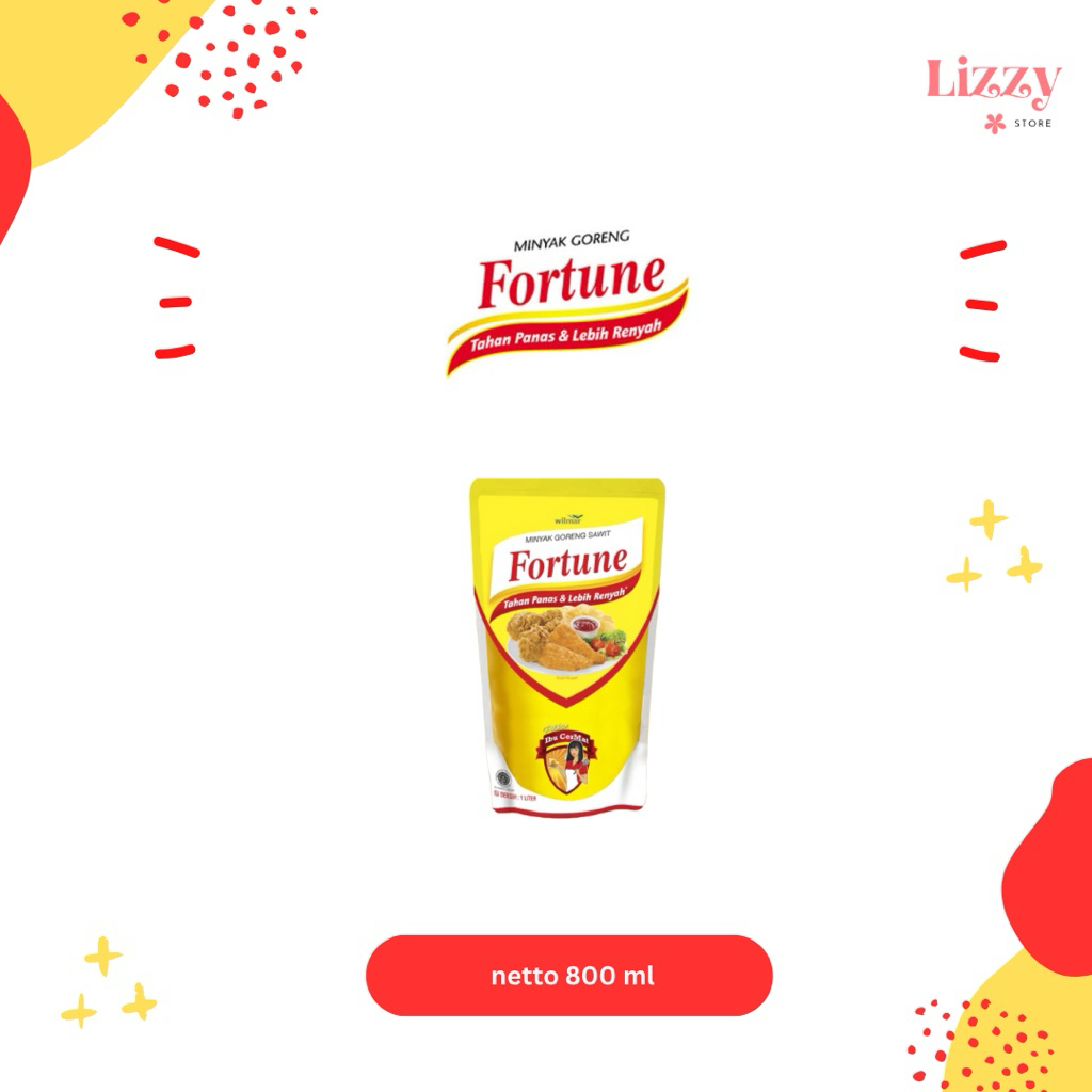 

fortune Minyak Goreng Sawit Cooking Kemasan 800ml | 500ml