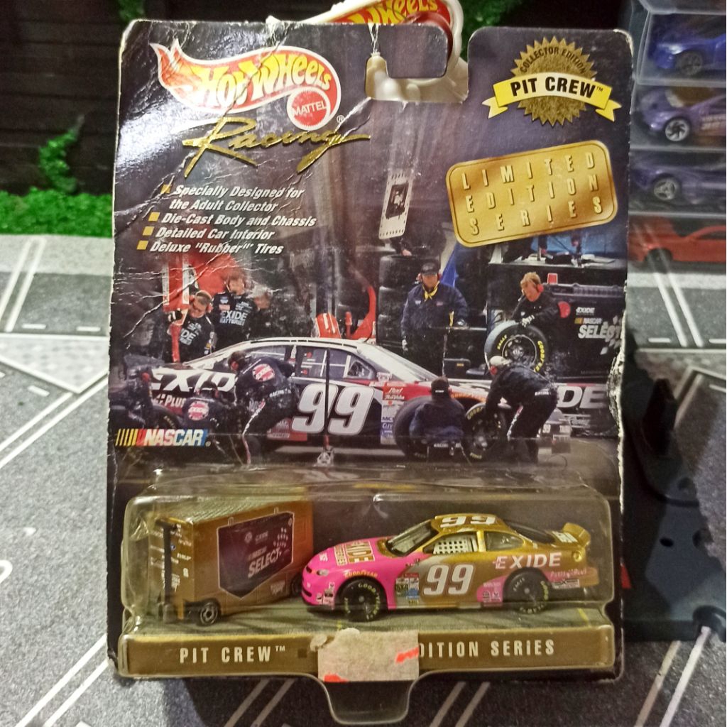 Hotwheels Pro Racing Collection Edition Pit Crew tahun 1998  Hotwheel  vintage rare hw jadul