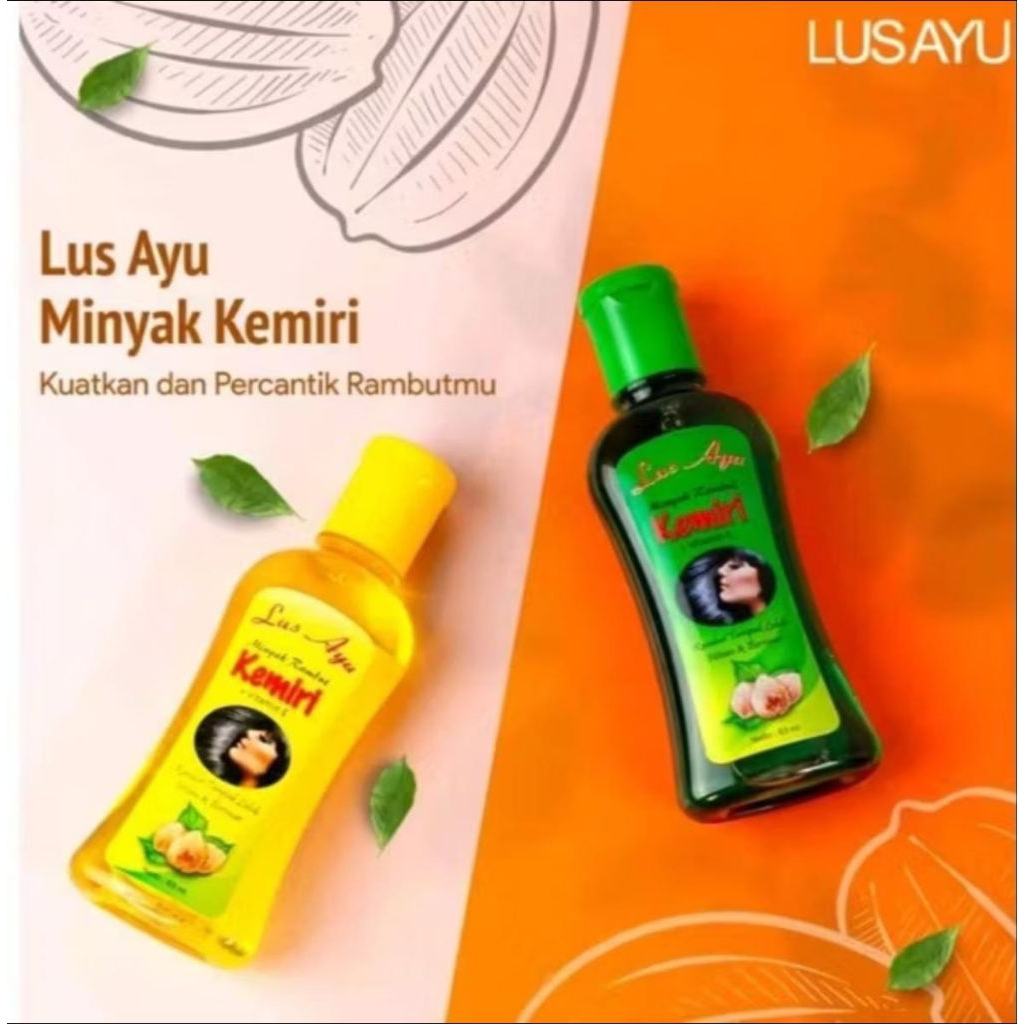 Lus ayu minyak kemiri/minyak kemiri penyubur rambut rontok