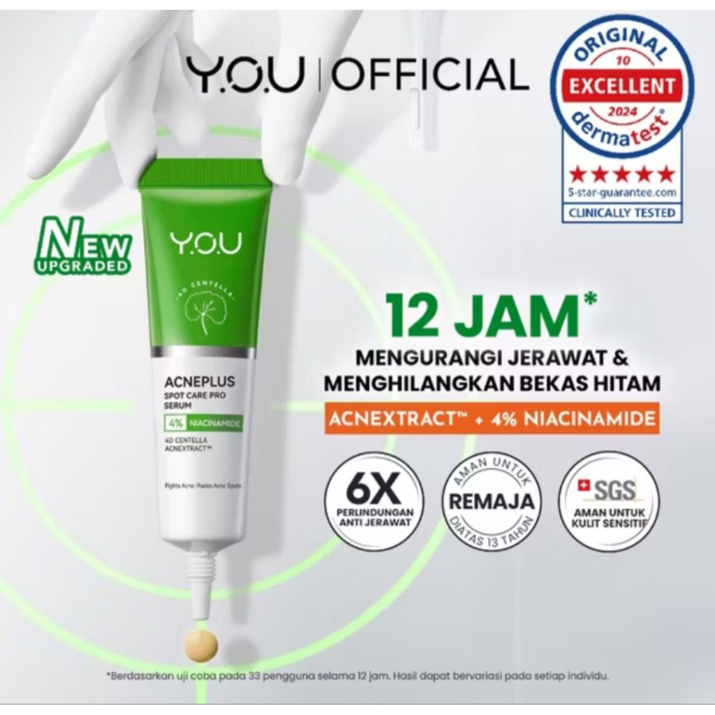 YOU Acne Plus Spotcare Pro serum / Totol jerawat YOu/acnespot