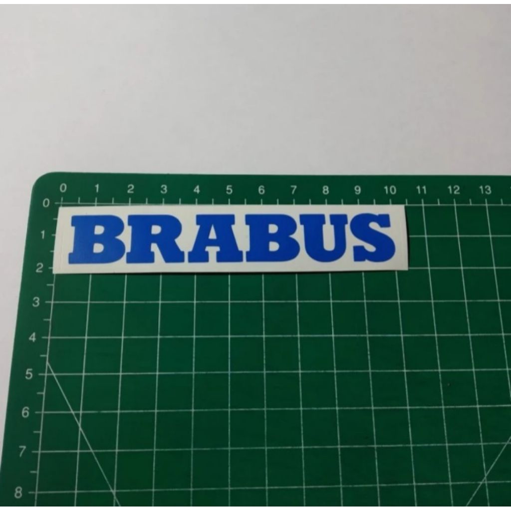 

stiker cutting brabus
