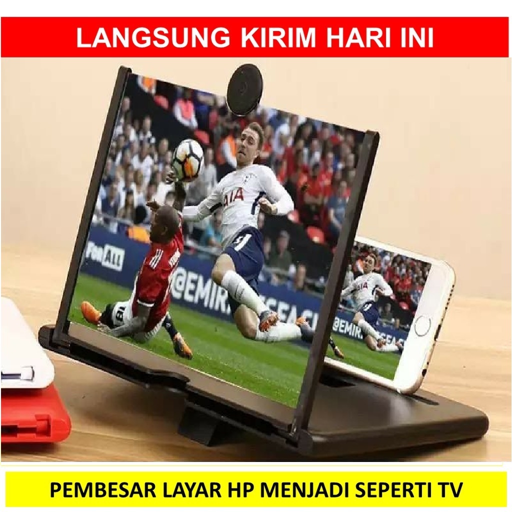 Pembesar Nonton Layar Untuk Handphone Hp F3 Proyektor Kaca Layar