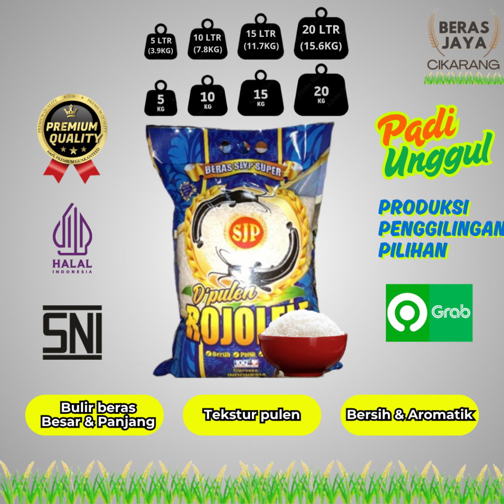 

Promo Beras Pulen Ramos Setra Kualitas Terjamin Bersih Bebas Kutu Super Rojolele Super 5 10 15 20 kg Murah Gratis Ongkir